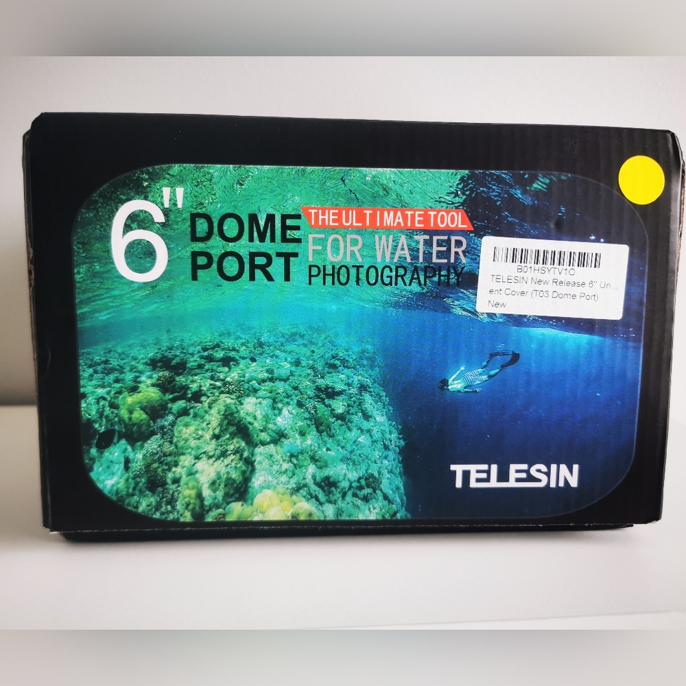 TELESIN 6" Dome Port GoPro tool (underwater photography)